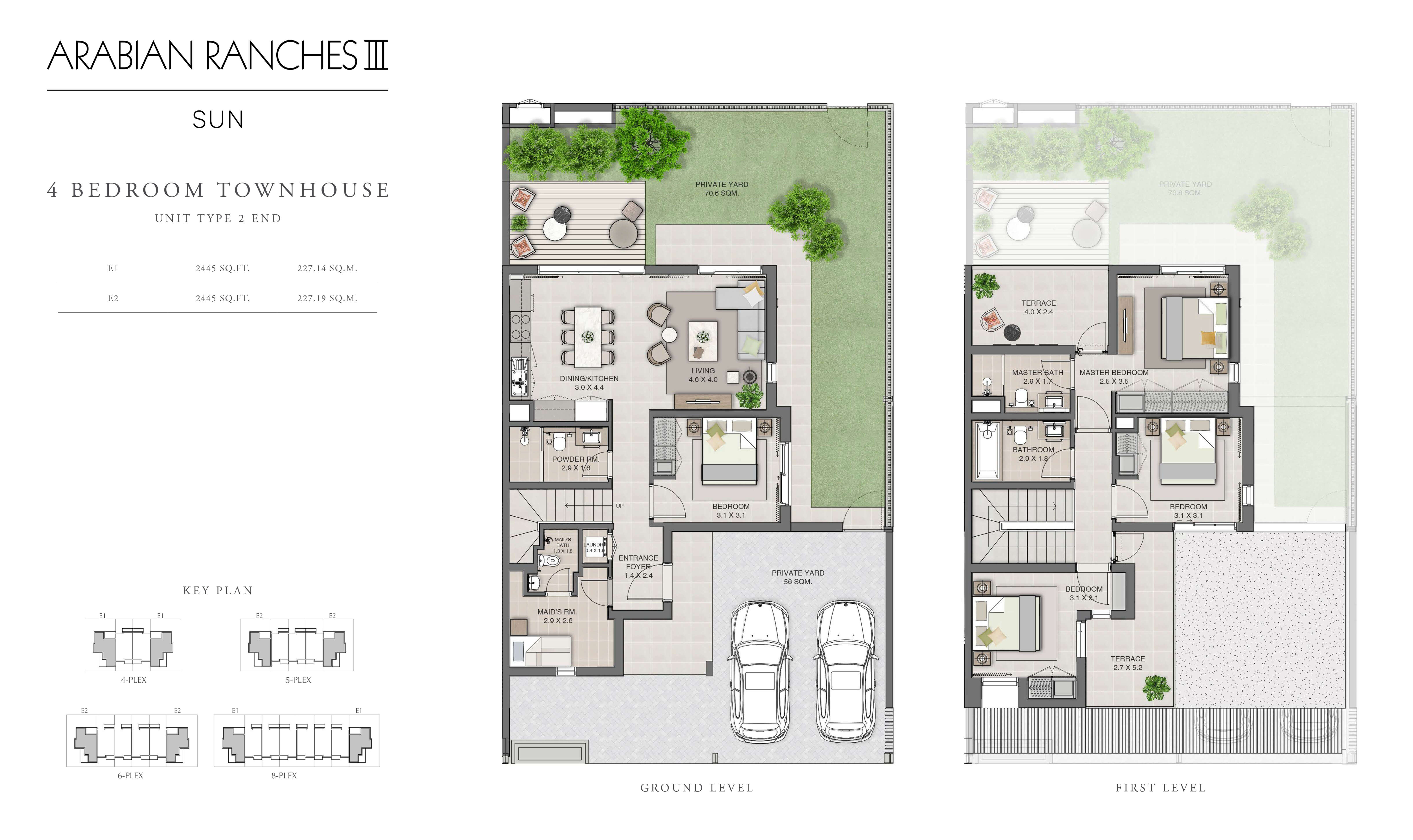 arabian ranches 3 townhouses