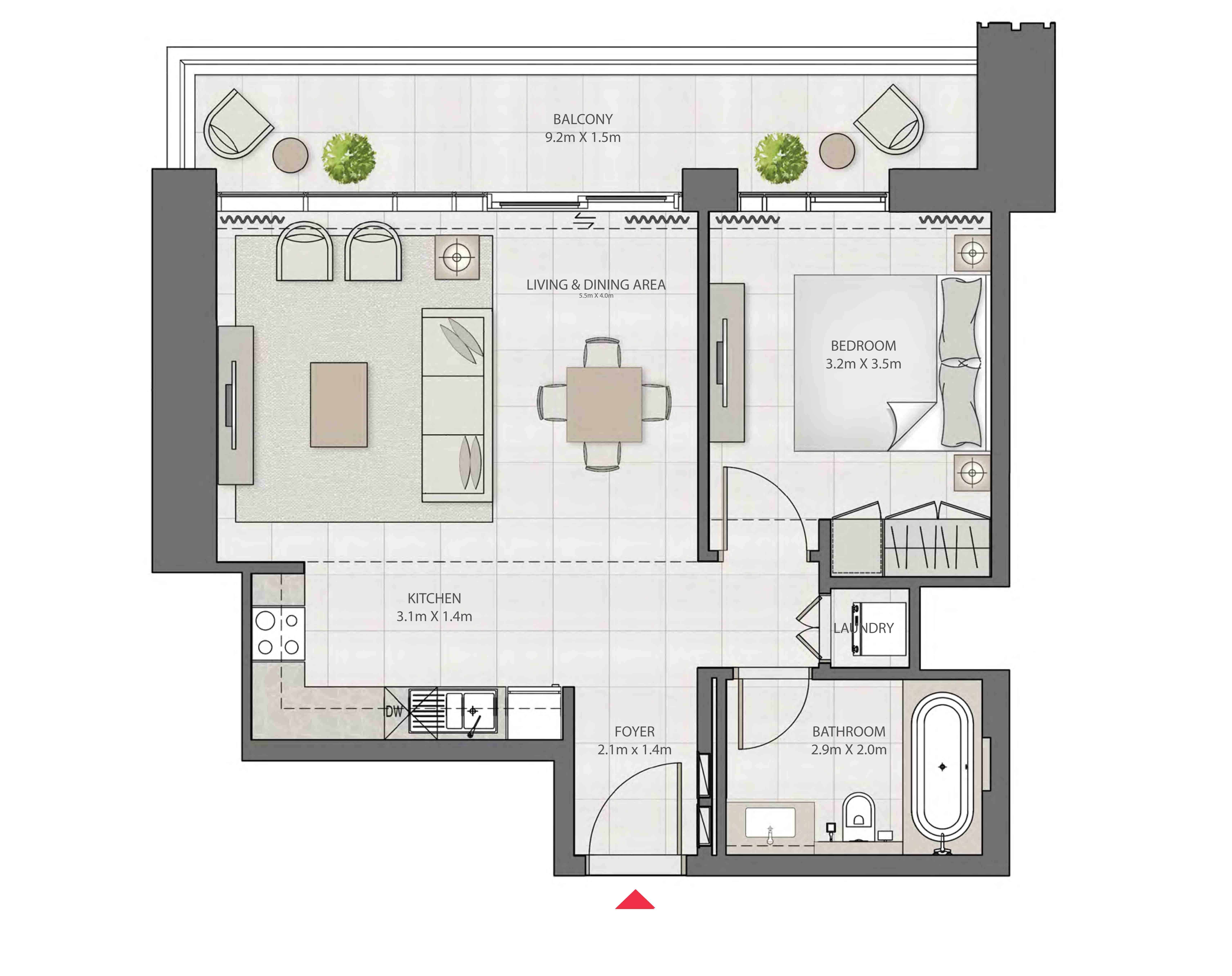 1-bedroom-type-A