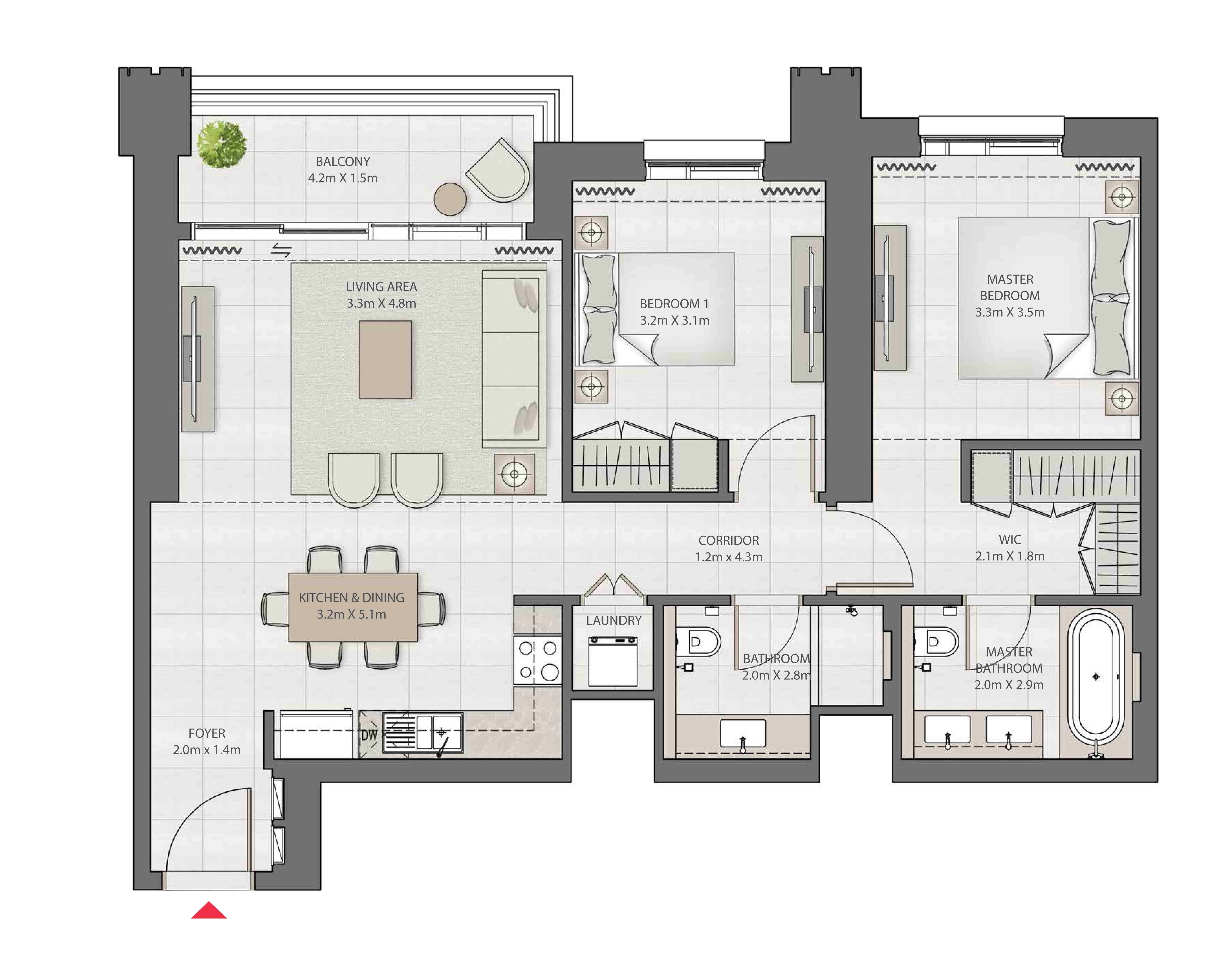 2-bedroom-type-B