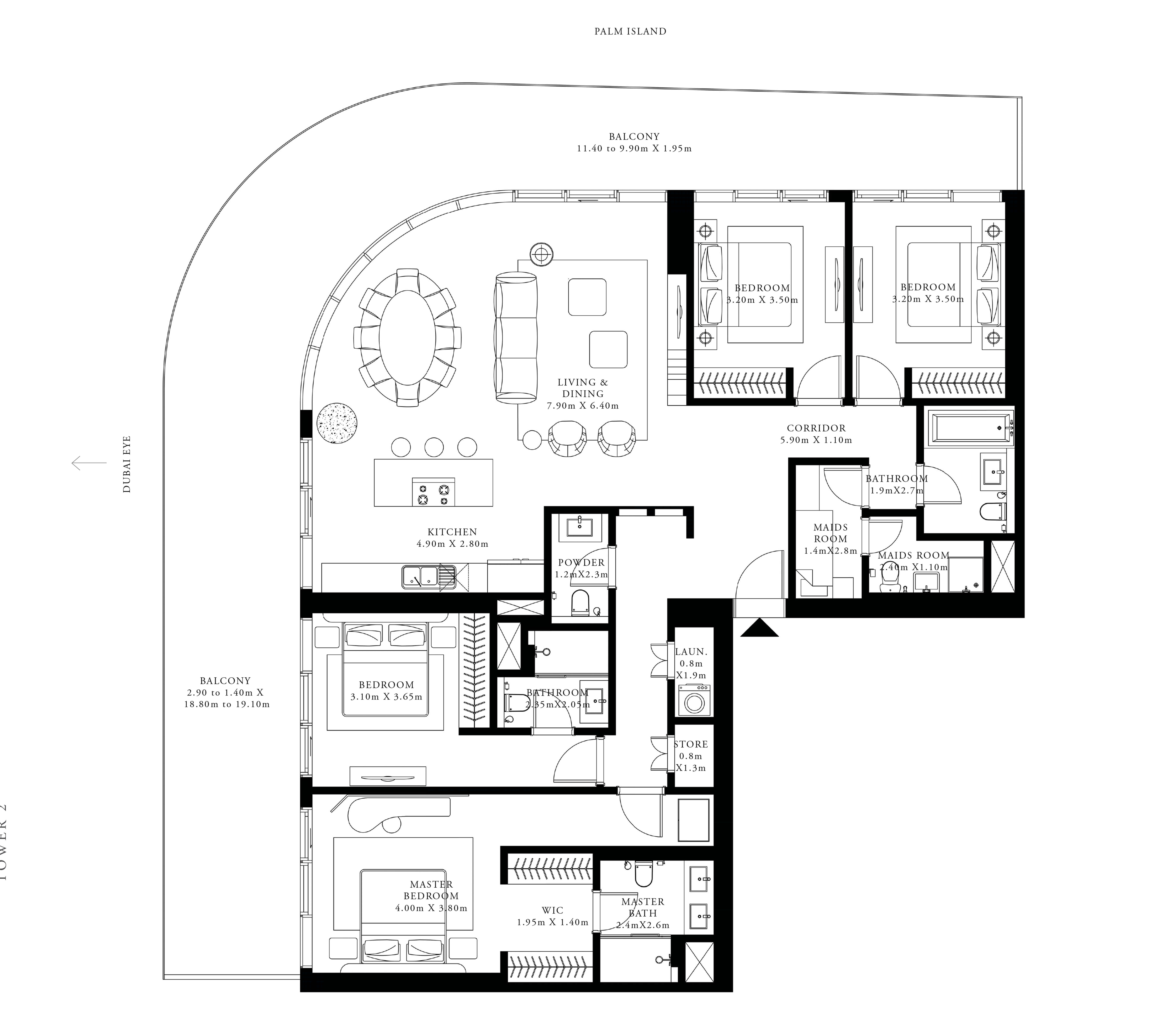 1-bedroom-type-B