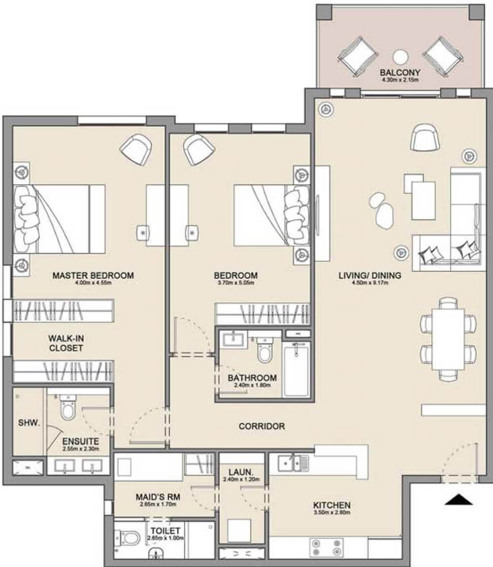 Madinat-Jumeirah-Living at Dubai Holding  Floor Plan