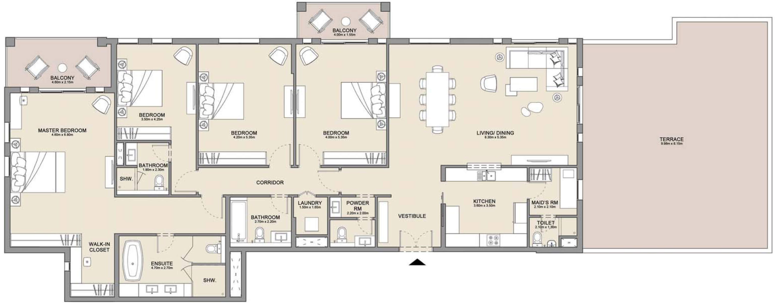 Madinat-Jumeirah-Living at Dubai Holding  Floor Plan